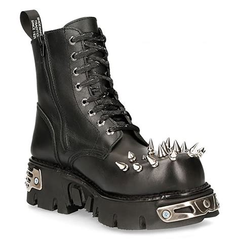 spiked boots for men.